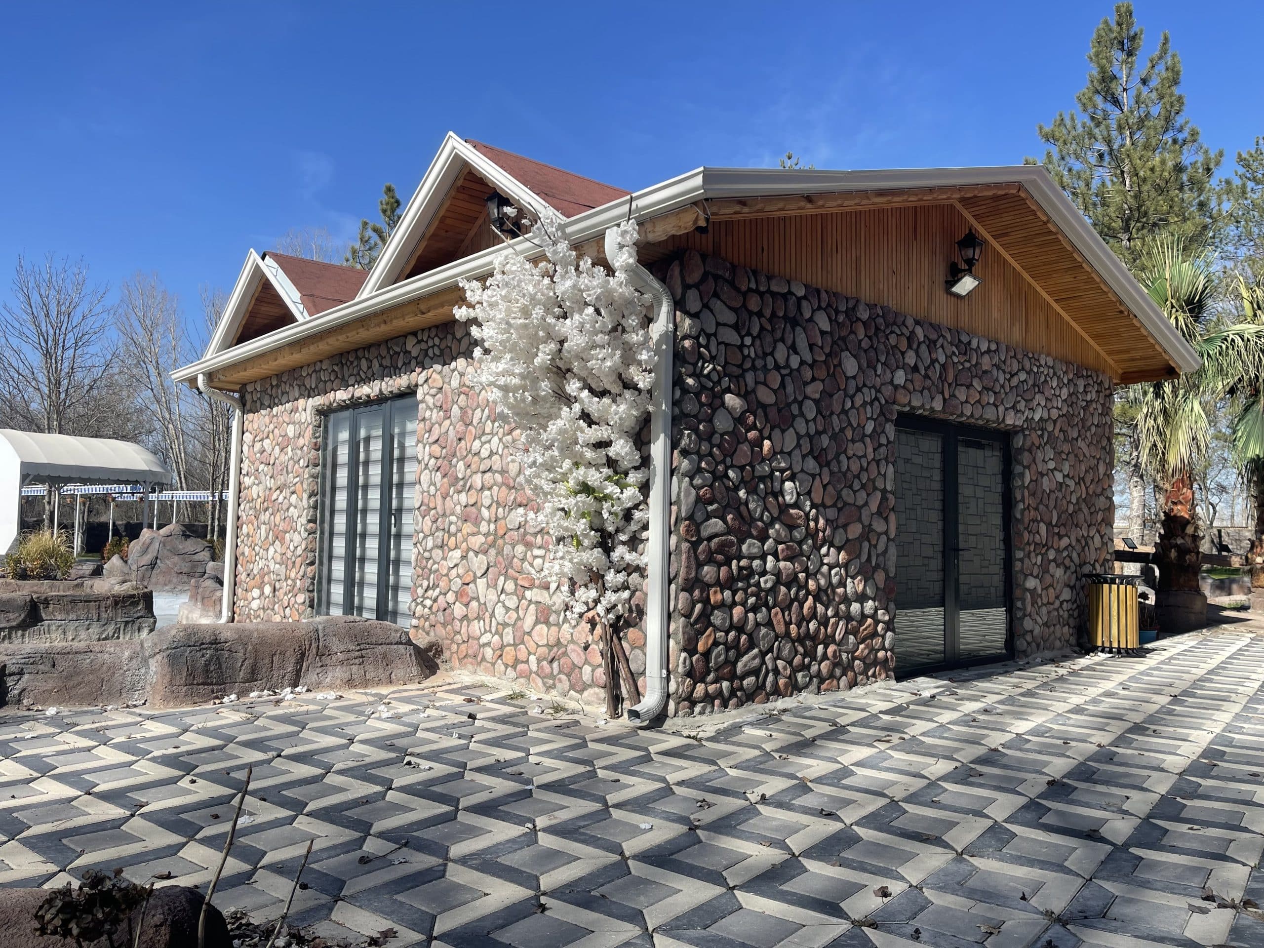 Ev-Villa, Taş Kaplama, Tuğla Kaplama